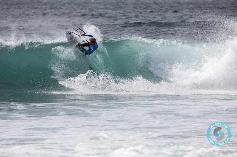 Matchu Lopes competing at the GKA Cape Verde 