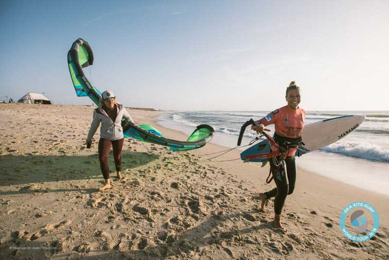 GKA Kite-Surf World Tour Dakhla 2018 Finals - Jalou Langeree