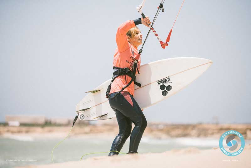 GKA Kite-Surf World Tour Dakhla 2018 - Marie Gautron