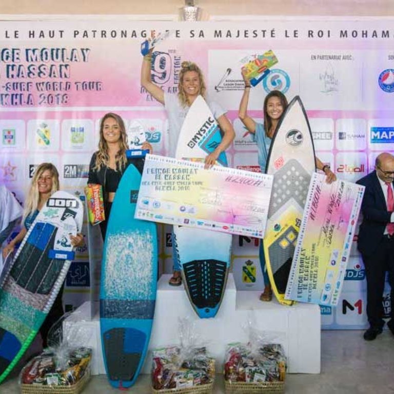 Women's podium Dakhla