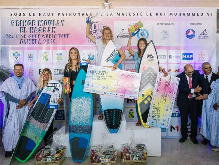 Women's podium Dakhla 