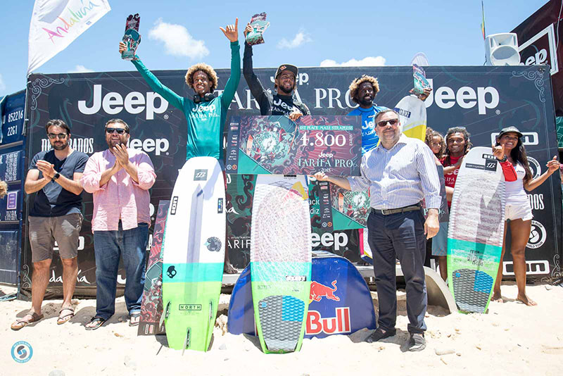 Jeep Tarifa Pro 2018 - KSWT men's podium