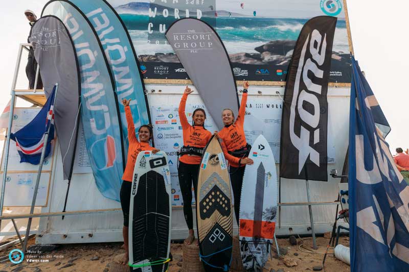 GKA Cape Verde single elimination womens podium