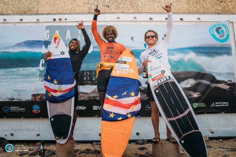 GKA Kite-Surf World Cup Cape Verde 2019 mens podium