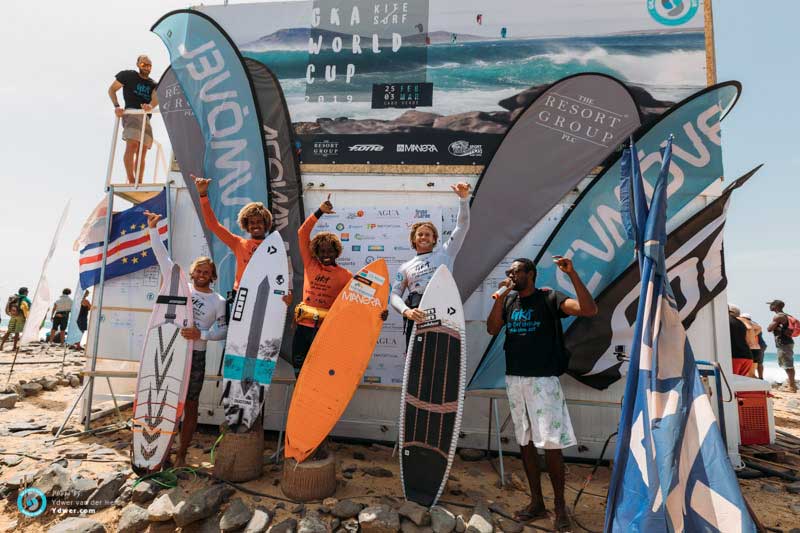 GKA Cape Verde single elimination mens podium