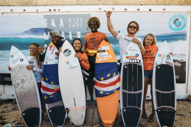 Image for Final standings from the GKA Kite-Surf World Cup Cabo Verde 2019