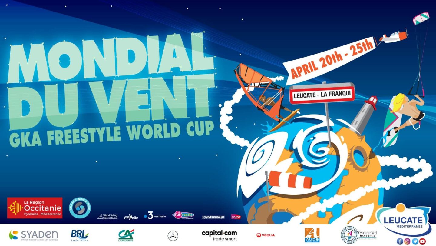 GKA Freestyle World Cup Leucate Poster 2019 GKA Freestyle World Cup Leucate poster 2019