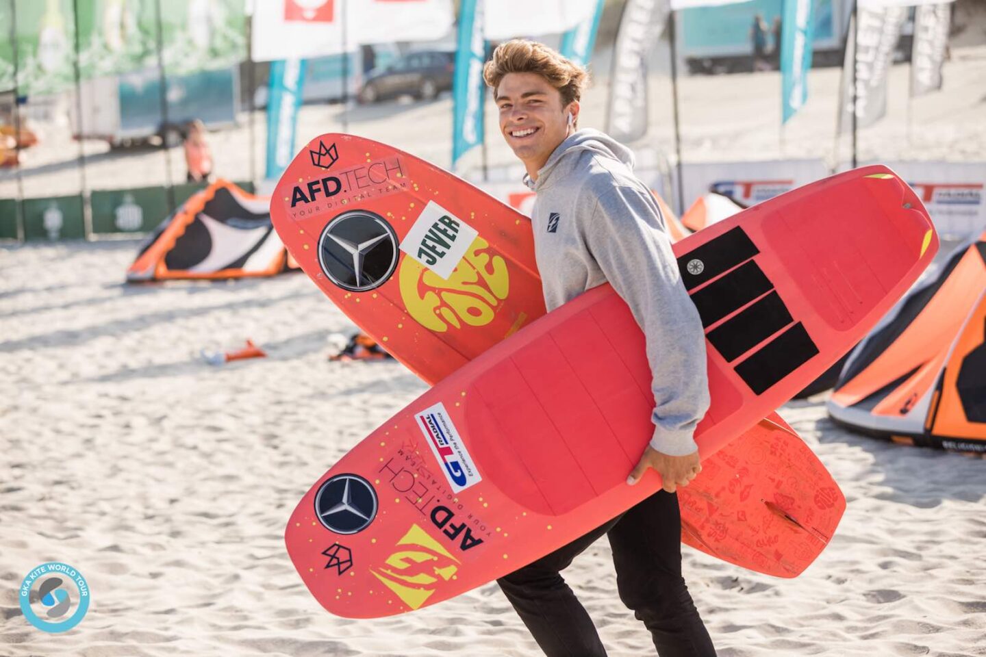 Camille Delannoy GKA Kite Surf World Cup Sylt Camille Delannoy GKA Kite-Surf World Cup Sylt
