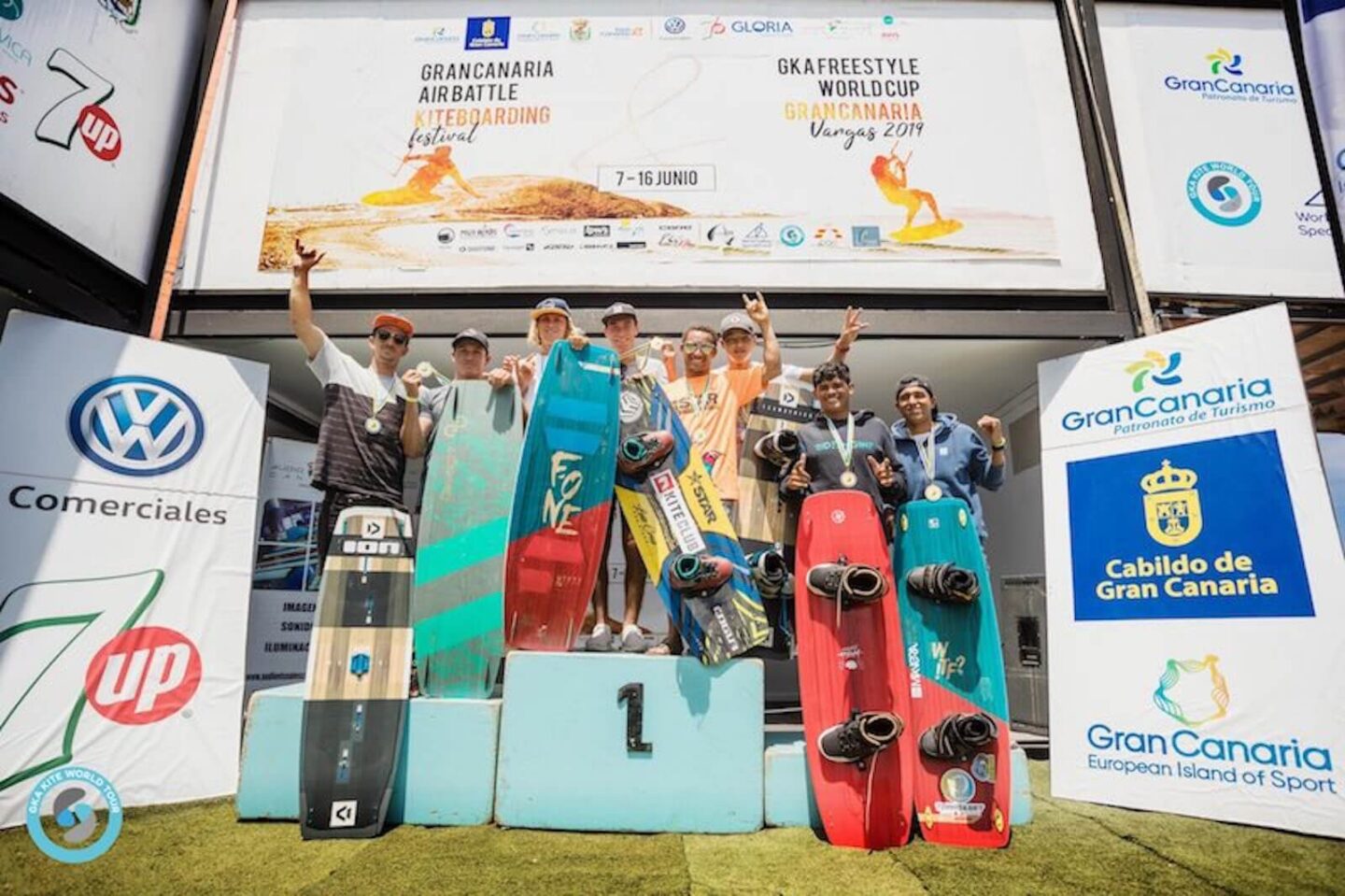 GKA Gran Canaria Men's Podium GKA Gran Canaria - Men's Podium