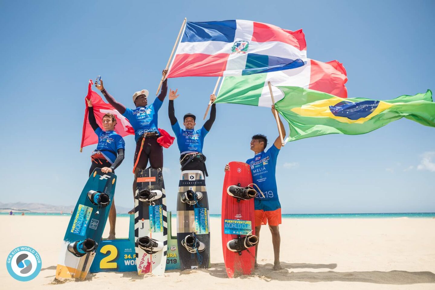 Men's Podium GKA Fuerteventura Finals Men's Podium - GKA Fuerteventura Finals