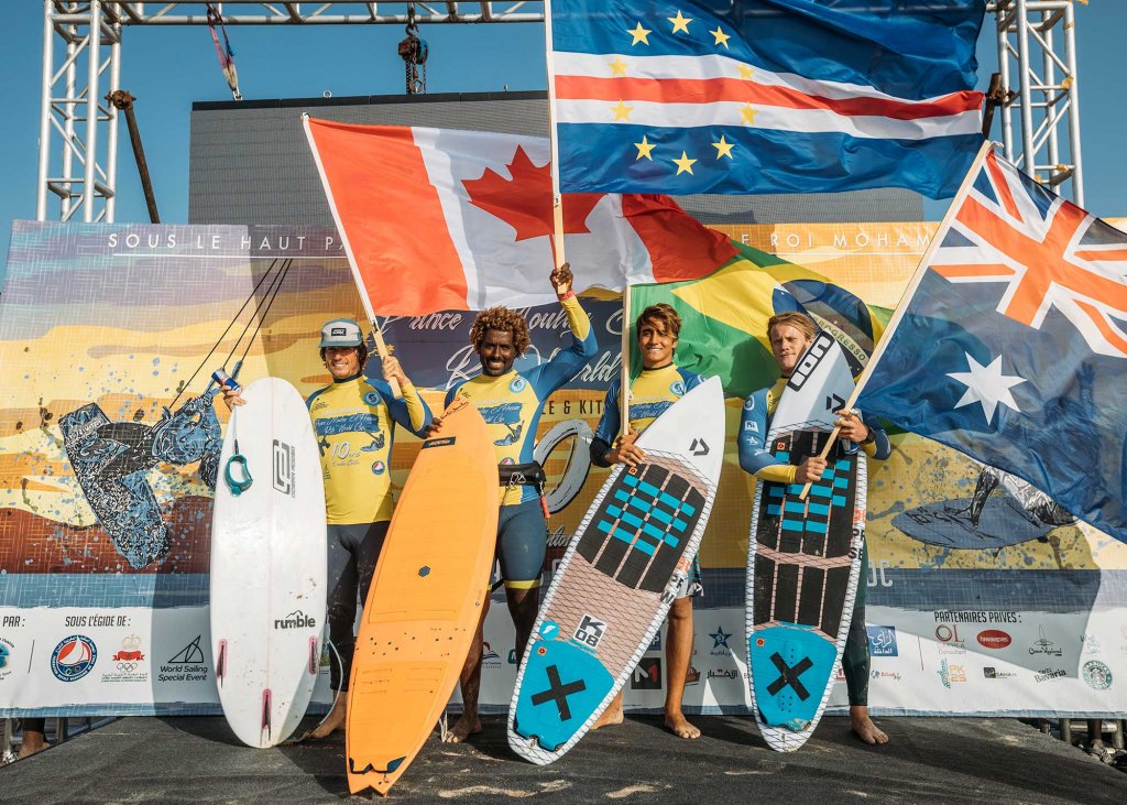 Men's single elimination Dakhla winners