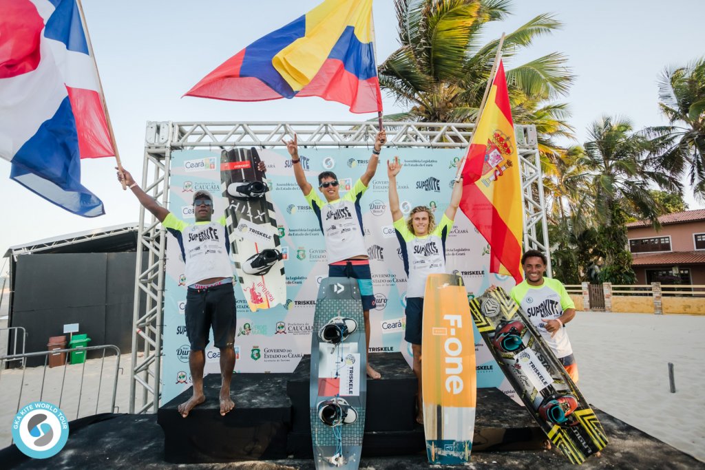 GKA Freestyle World Cup Cumbuco podium