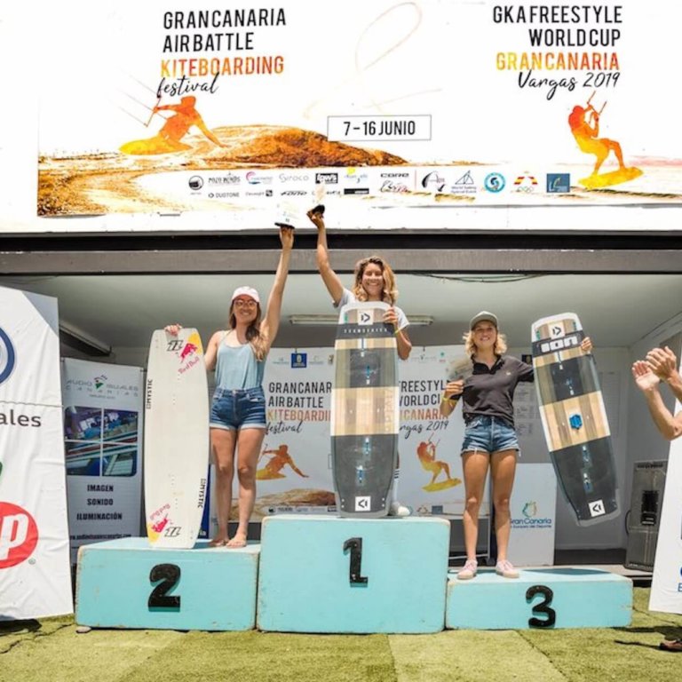 GKA Gran Canaria 2019 women's podium