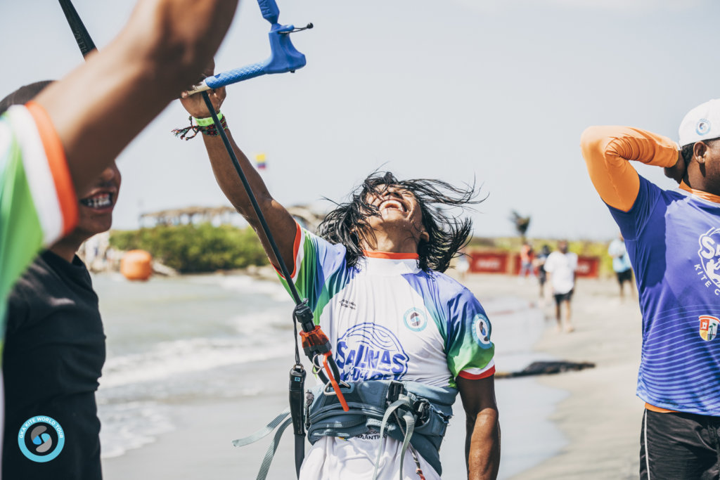 Nelson Gomez, kiteboarder, GKA Freestyle World Cup Colombia