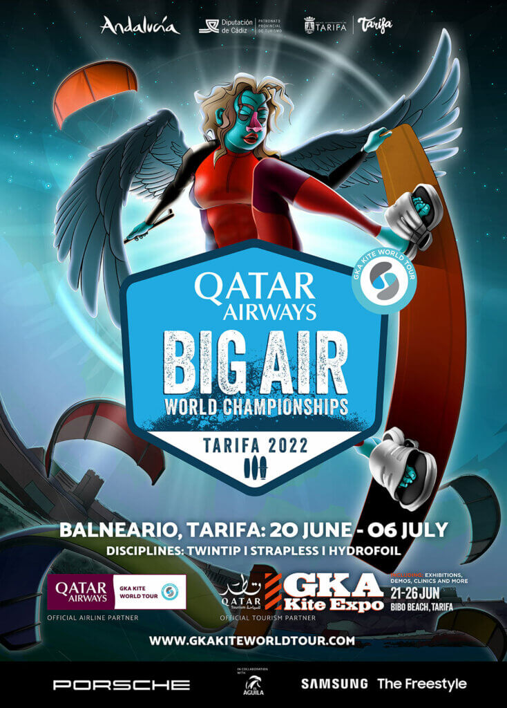 Qatar Airways GKA Big Air World Championships official poster