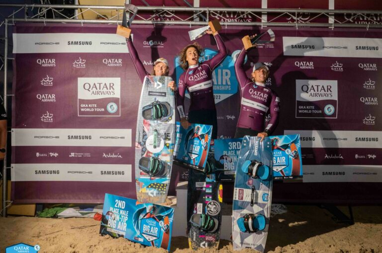 Image for Principi and Delannoy – Take Big Air World Champions In Men’s Twin-Tip and Women’s Strapless Disipline