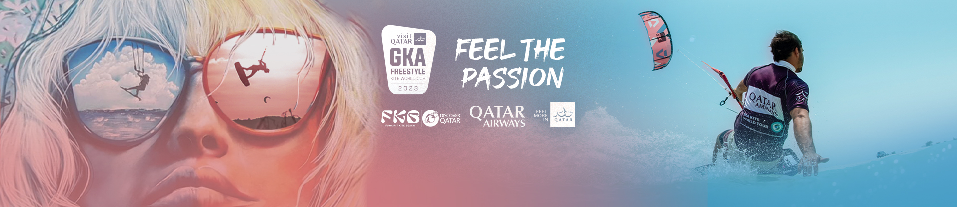 Image for Visit Qatar GKA Freestyle Kite World Cup 2023