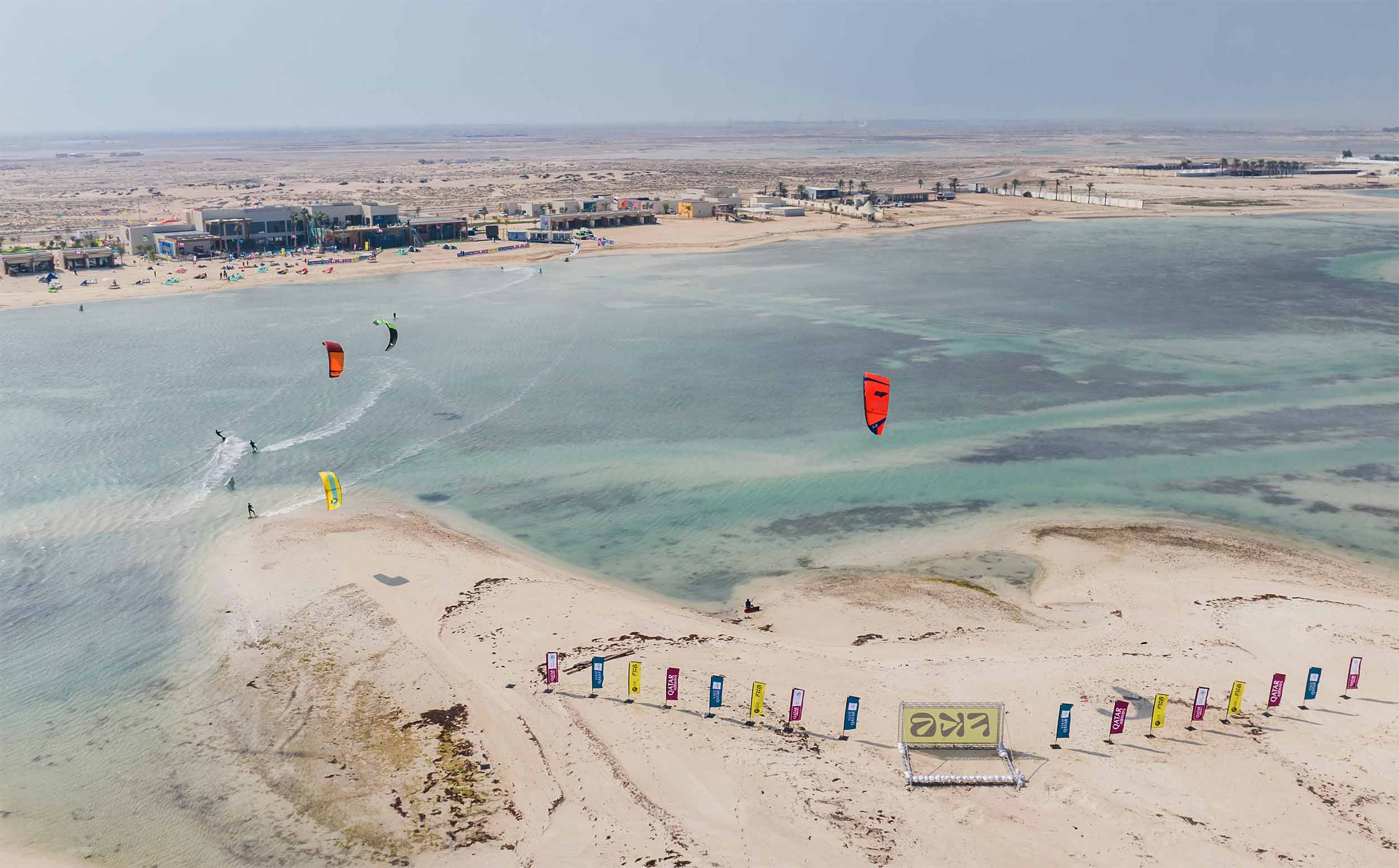 Image for Day One – Visit Qatar GKA Freestyle Kite World Cup 2023 – The Spot!